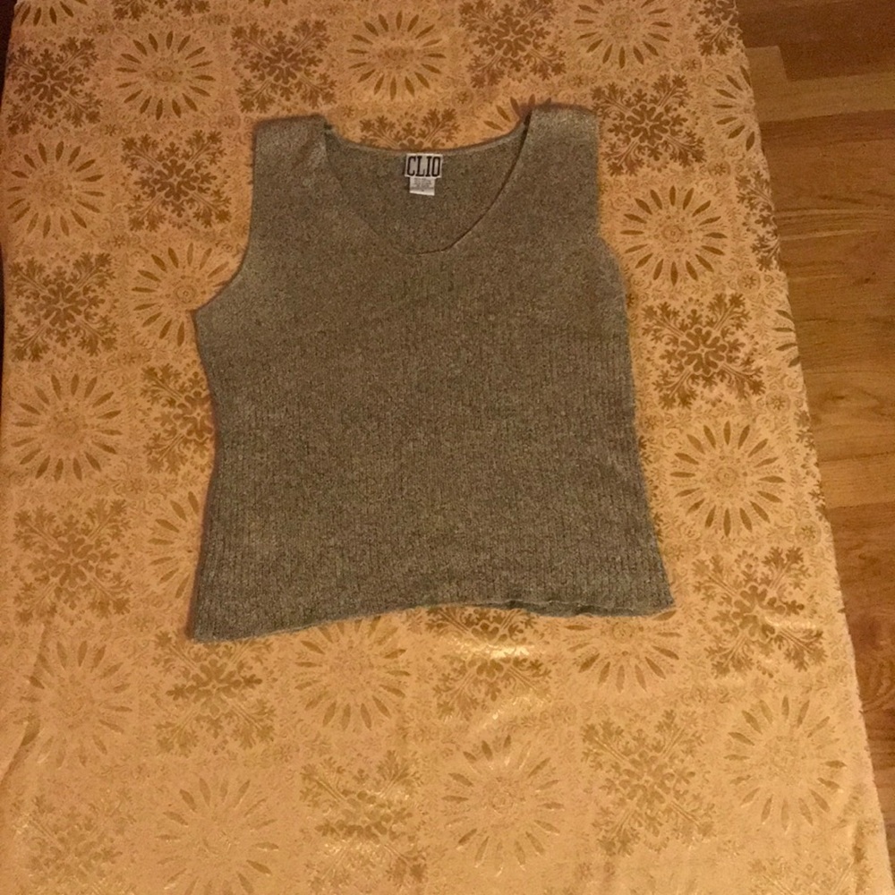 Sleeveless knit top - Clio